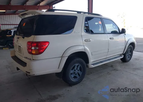 2002 Toyota Sequoia Limited V8 z USA, uszkodzony, nr VIN 5TDBT48A32S102820